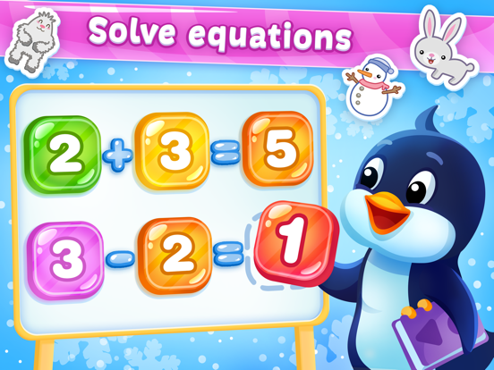 Math games with Penguiのおすすめ画像4