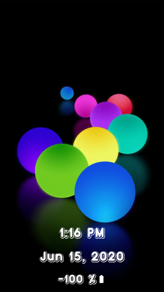 Big Live Clock~Wallpapers Time screenshot 5