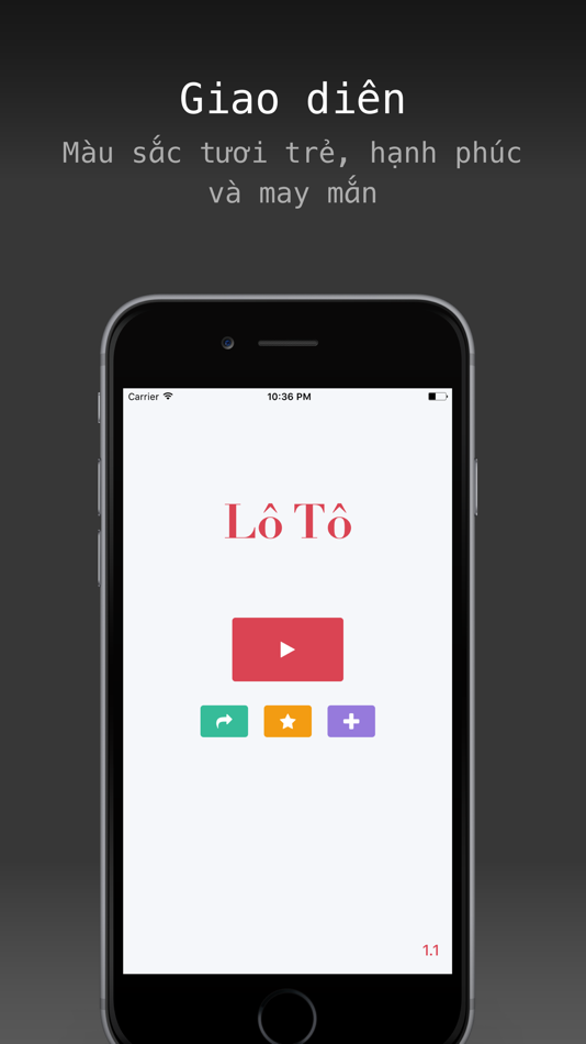#4. Lô Tô - Rao Chơi Lô Tô Tết (iOS) Podle: Son Nguyen