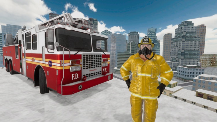 Fire Truck Game 911 Emergency screenshot-4