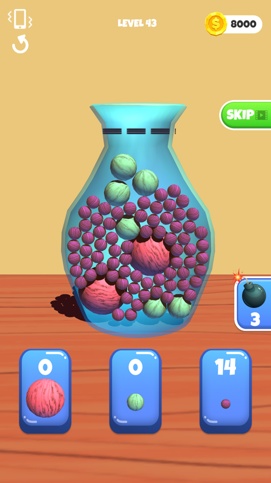 #1. Fit and Squeeze (iOS) 由: Rollic Games