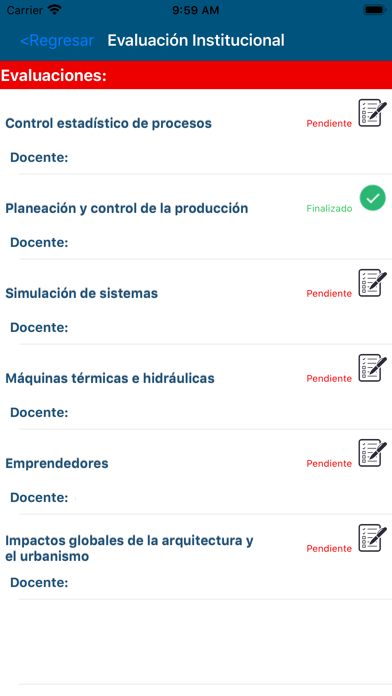 UMM Alumno Screenshot