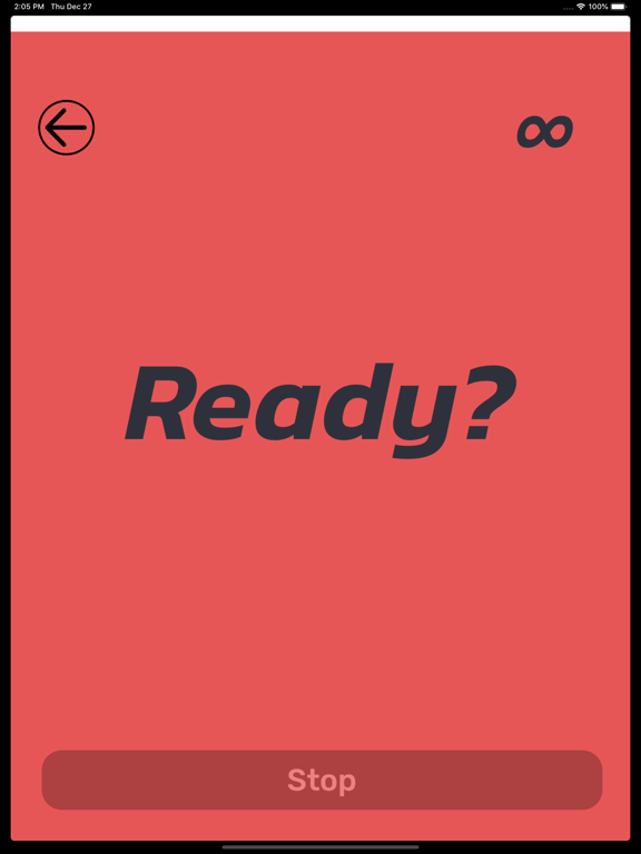 StrobeLite Sports Training iPad screenshot 4 - Sports app