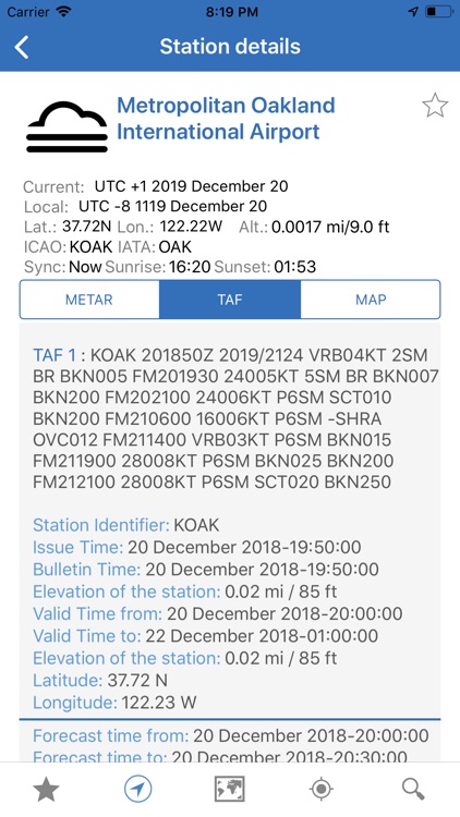 NOAA Aviation PRO Live Weather