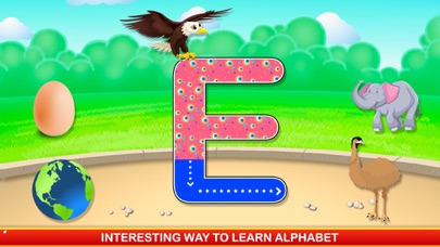 Screenshot #1 pour Trace & Learn Alphabets-Number