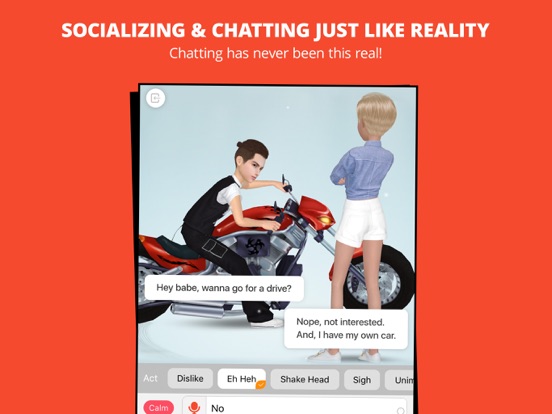 Screenshot #6 pour Meing - 3D Avatar & Chat