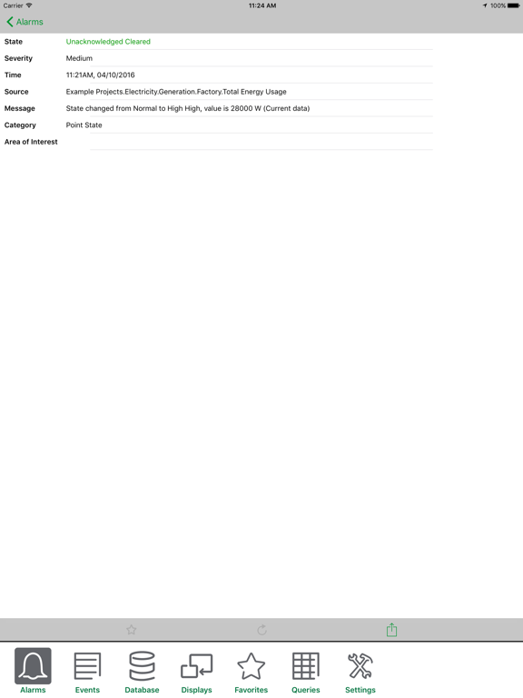 Screenshot #4 pour Geo SCADA Mobile