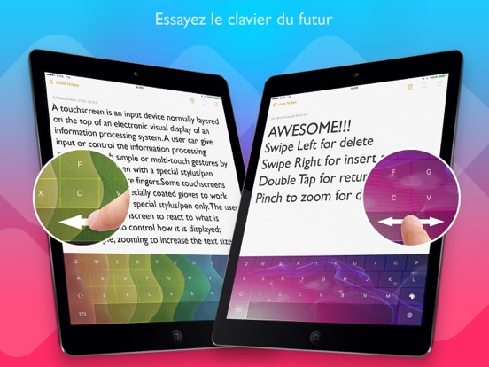 Screenshot #5 pour Color Swipe Keyboard Pro