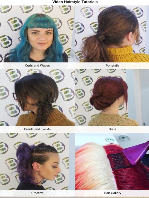 Hairstyle Tutorials by Bespoke