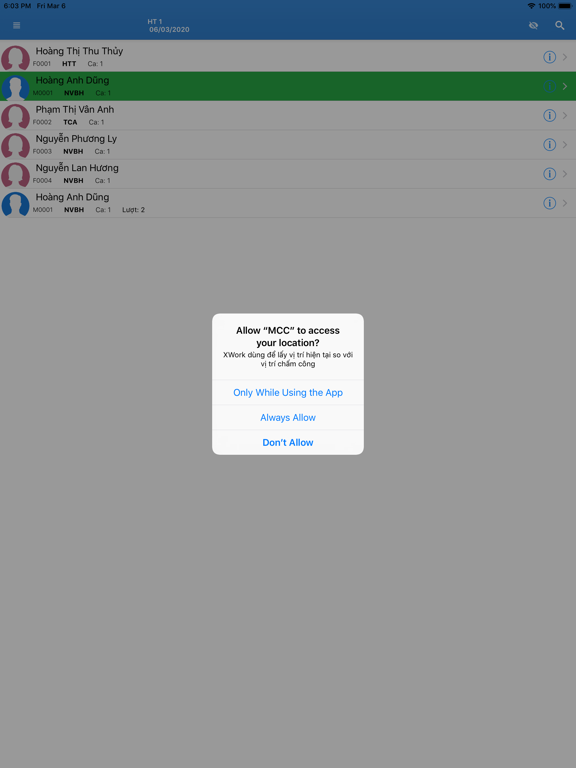 Screenshot #5 pour XWork - MCC
