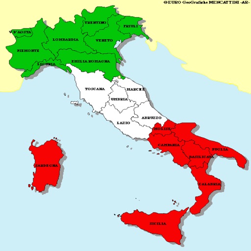 Regioni e provincie d'Italia icon