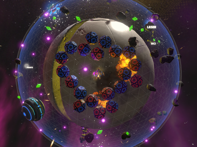 ‎Orbital Invaders:Space shooter Screenshot