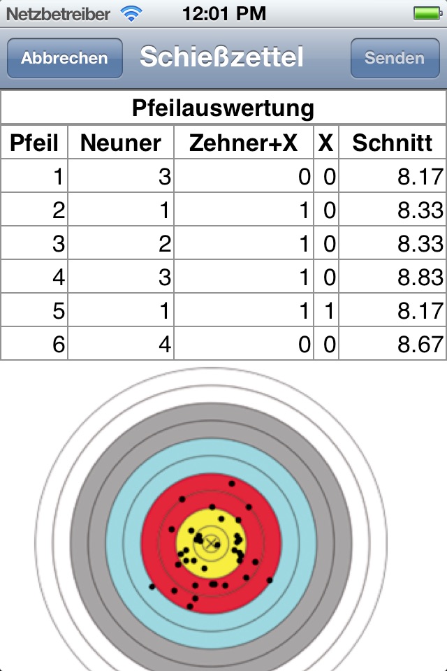 iArcheryScores screenshot 4