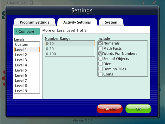 Screenshot #5 pour Attainment's Number Sense