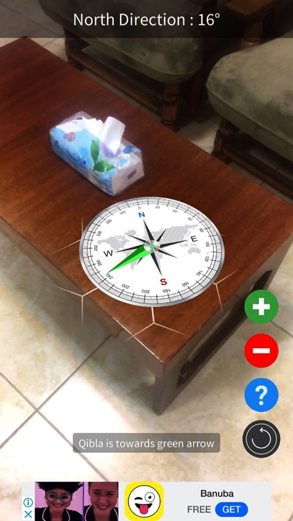 Qibla AR (Augmented Reality) screenshot-3