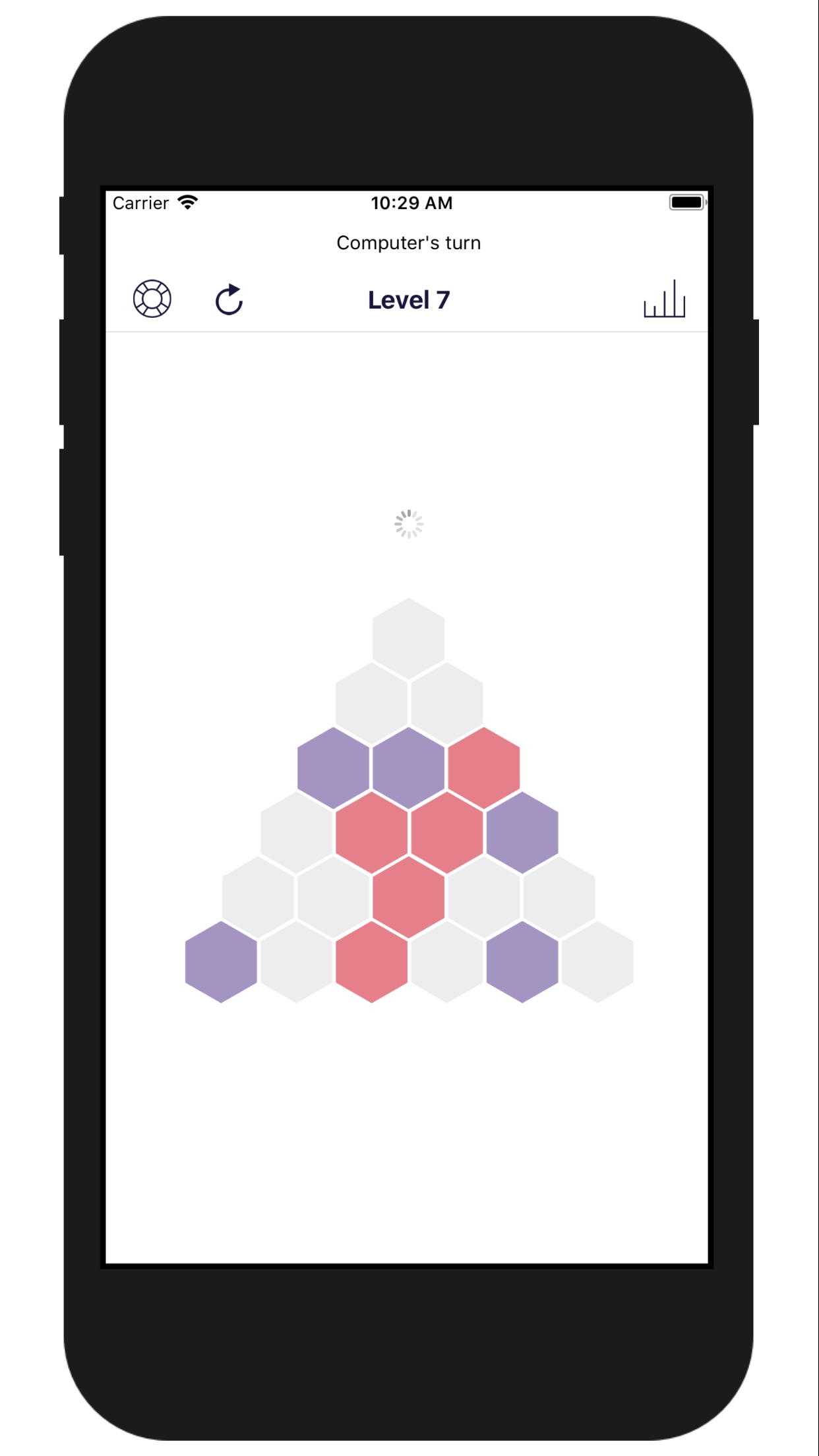 Screenshot do app Triangle - Strategy Game