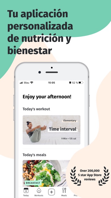 8fit: Entrenamientos y recetas screenshot 1