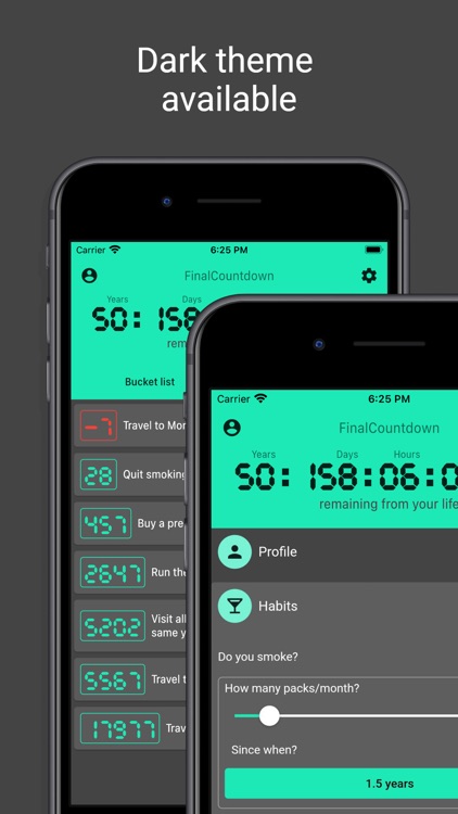 FinalCountdown Bucket List App screenshot-5