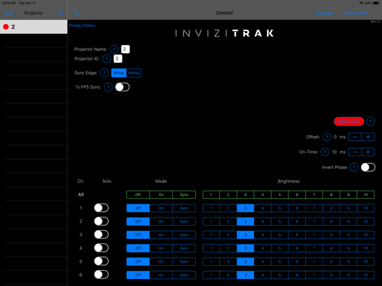Screenshot #4 pour InviziTrak Control