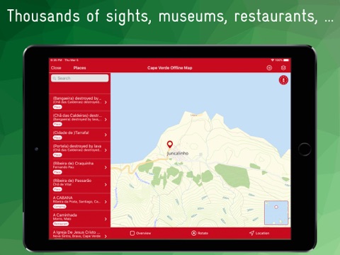 Cape Verde Offline Map screenshot 3