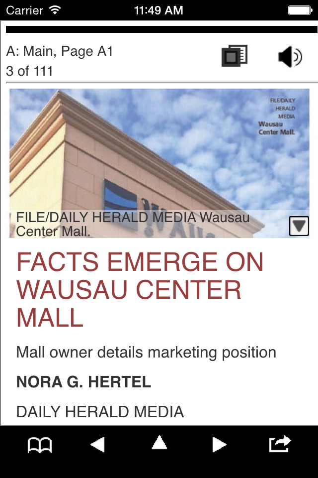 Wausau Daily Herald eEdition screenshot 2