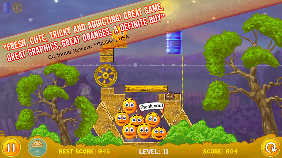 #4. Cover Orange (Ad Supported) (iOS) 来自: FDG Entertainment GmbH & Co.KG
