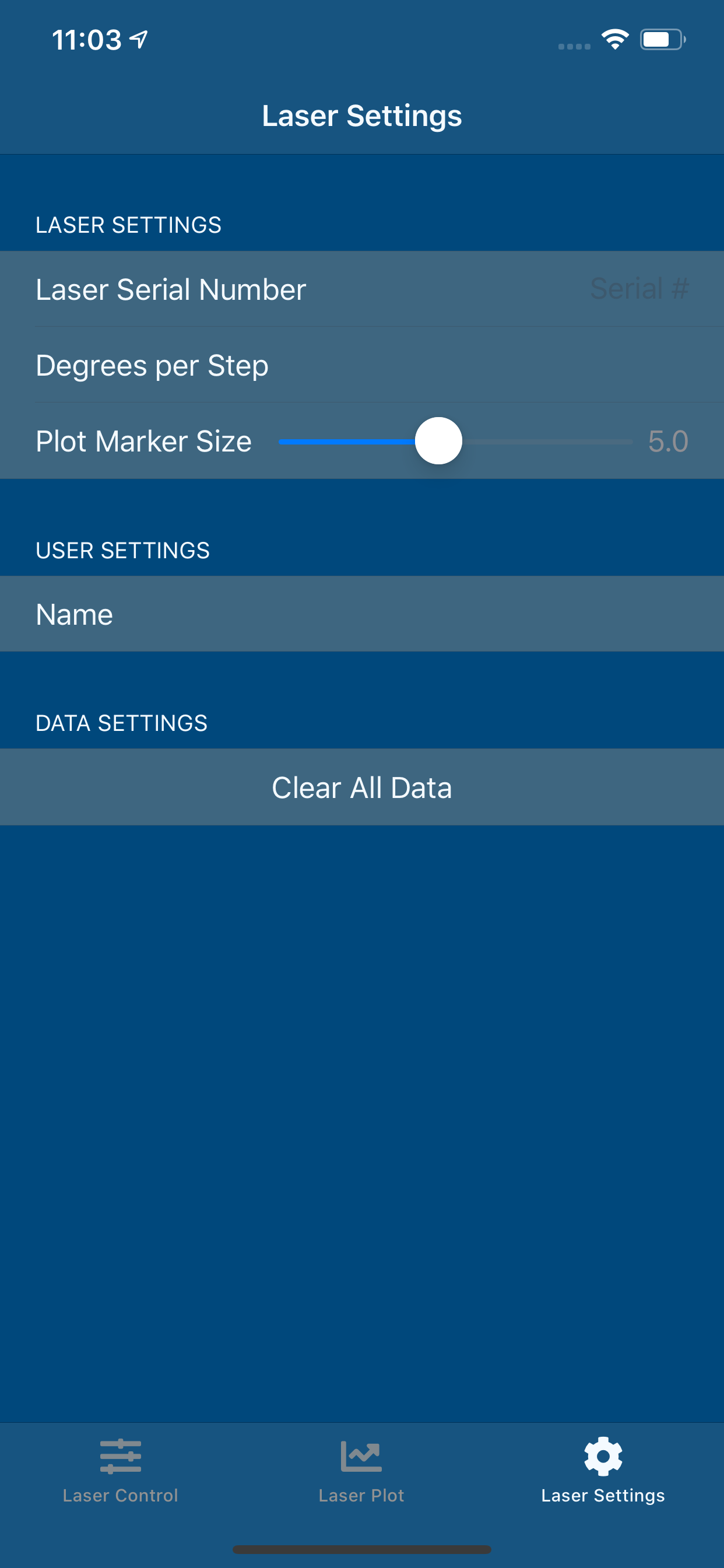 Tara Laser II screenshot 3