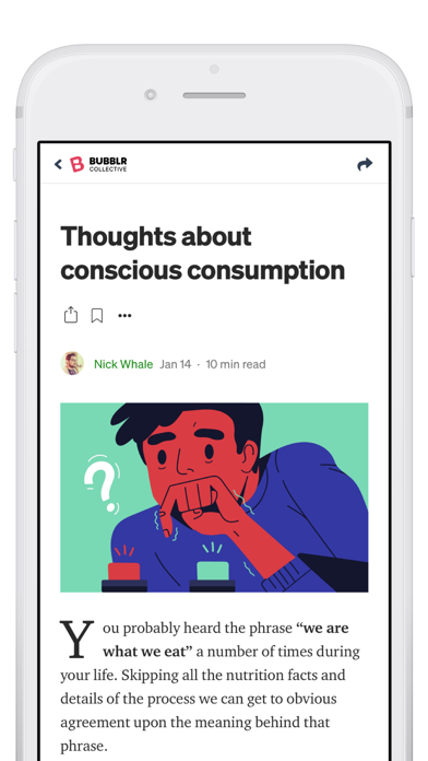 Bubblr Collective Screenshot