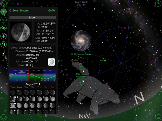 GoSkyWatch Planetarium iPad iPad app afbeelding 4