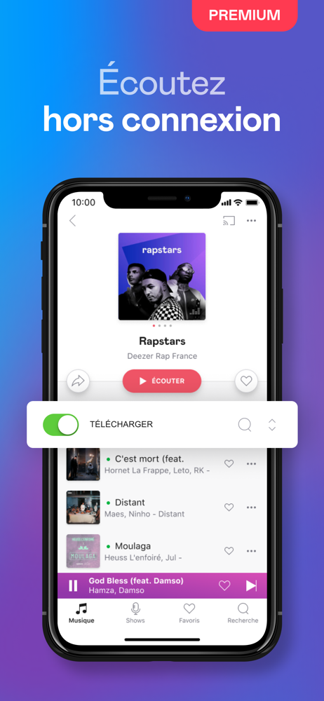Deezer Musique Playlists Revenue Download Estimates Apple - heuss la moulaga roblox id desc youtube