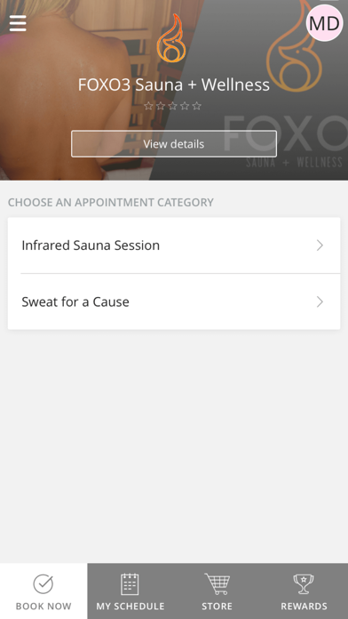 Screenshot #1 pour Foxo3 Sauna & Wellness
