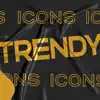 Trendy icons App Positive Reviews