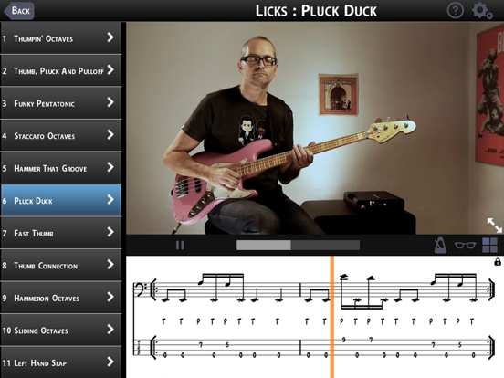 Beginning Slap Bass MarloweDK iPad app afbeelding 1