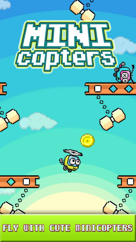#6. Mini copter: Fun swing action (iOS) Podle: HAKKI ALTAN