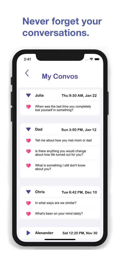 Convo - Questions for Everyone