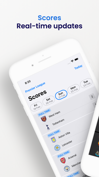 Live Scores - Football Screenshot