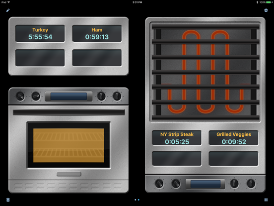 KitchenPad® Timer iPad app afbeelding 2