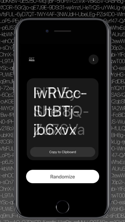 GetPass - Password Generator
