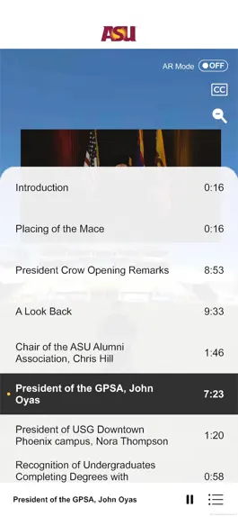 Game screenshot ASU Commencement hack