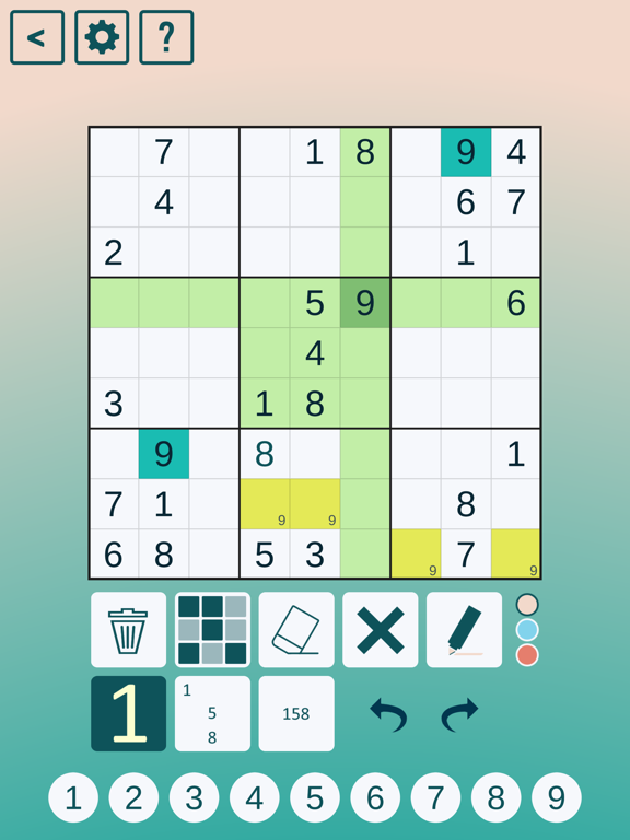 Classic Sudoku!のおすすめ画像2
