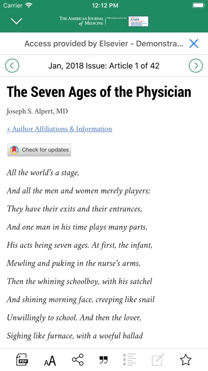 American Journal of Medicine screenshot-3