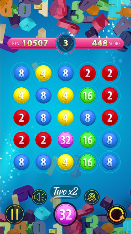 Two For 2: match the numbers! screenshot-4