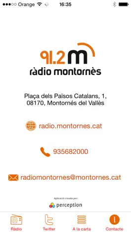 Game screenshot Ràdio Montornès apk
