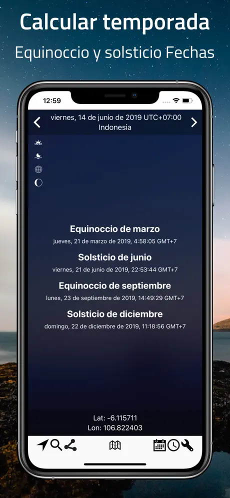 Luminos Mapa: Ayuda celestial
