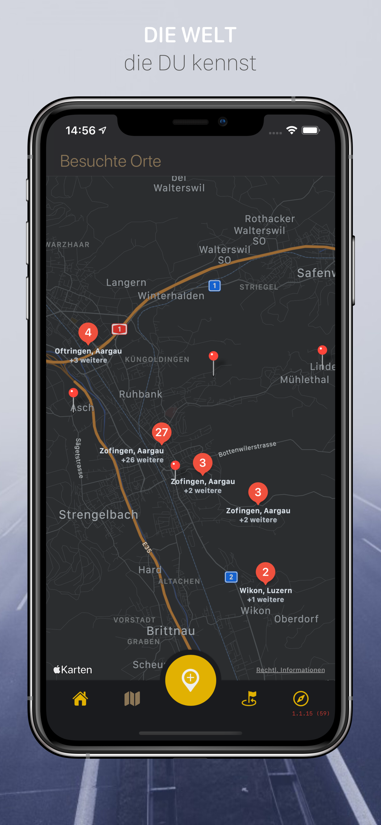 Reisetagebuch: Trip Tracker