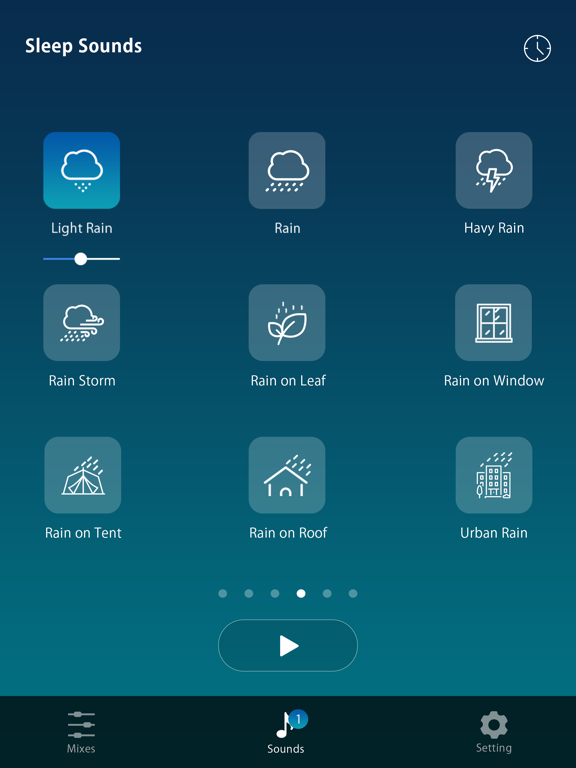Relaxing Nights - The Calm App iPad screenshot