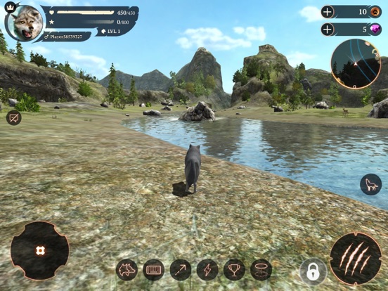 The Wolf: Online RPG Simulator на iPad