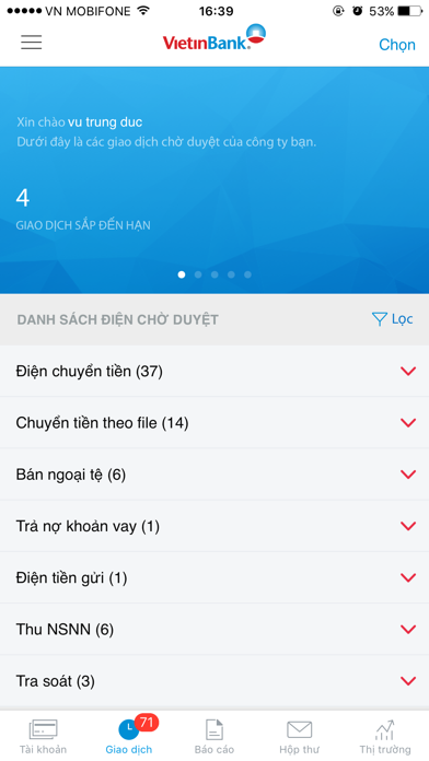 How to cancel & delete VietinBank eFAST from iphone & ipad 1