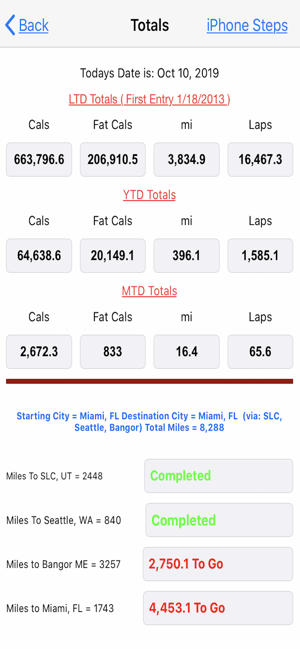 ‎Treadmill Logger Screenshot