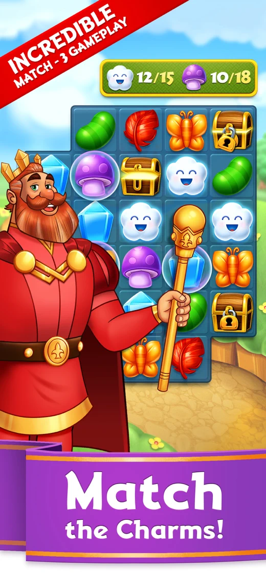 Charm King™ screenshot 1